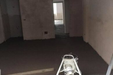 Sottofondo sabbia e cemento