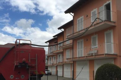 Sottofondo sabbia e cemento